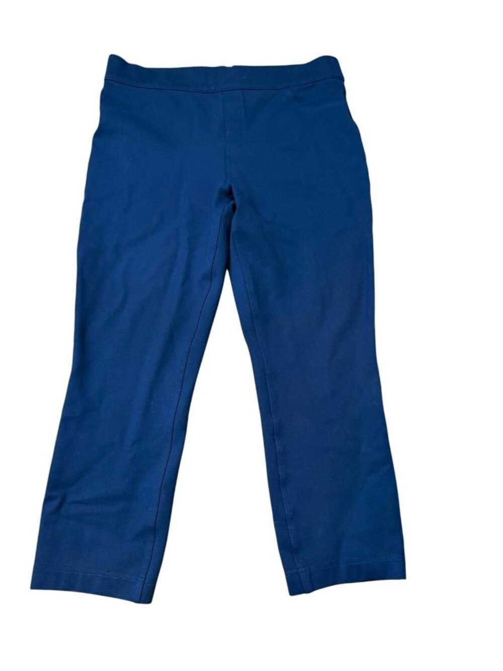 Spanx The Perfect Pant Pull On Size XL EUC Navy Leggings 17748 Office